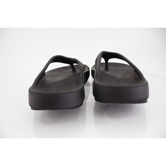 Oofos Mens OOriginal Sandal Size 11 Black Sport Recovery Shoe Thong Slide Comfy main image 4